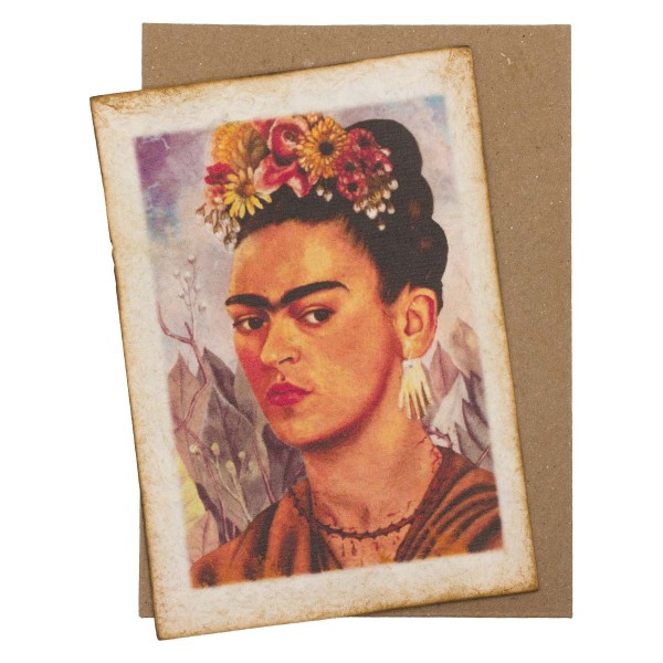Frida Vintage Postkarte